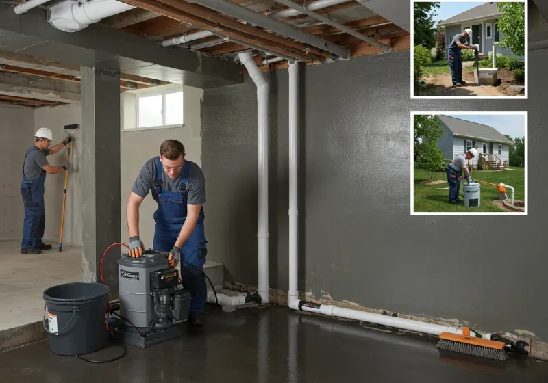 Basement Waterproofing and Flood Prevention process in Chickasaw, AL